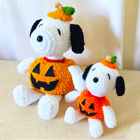 Snoopy La Citrouille Amigurumi Pdf Tuto Fran Ais